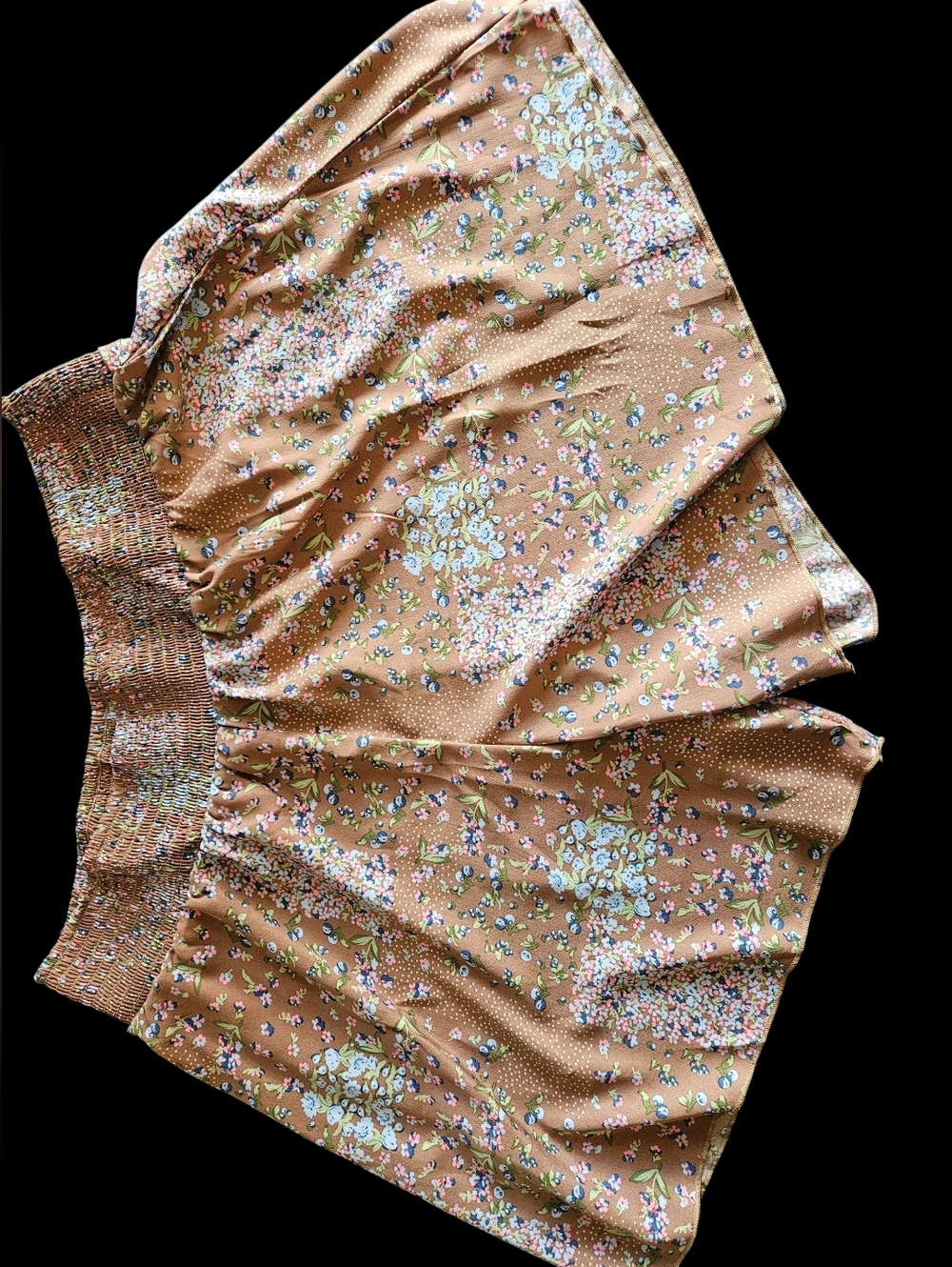 Emery Rose 2XL Shorts, Wide Leg, Floral - Picture 2 of 7